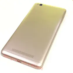 Для Xiaomi Redmi 4A сзади Батарея отсека крышка с Мощность Кнопки громкости Новый Корпус задняя крышка Запчасти для авто