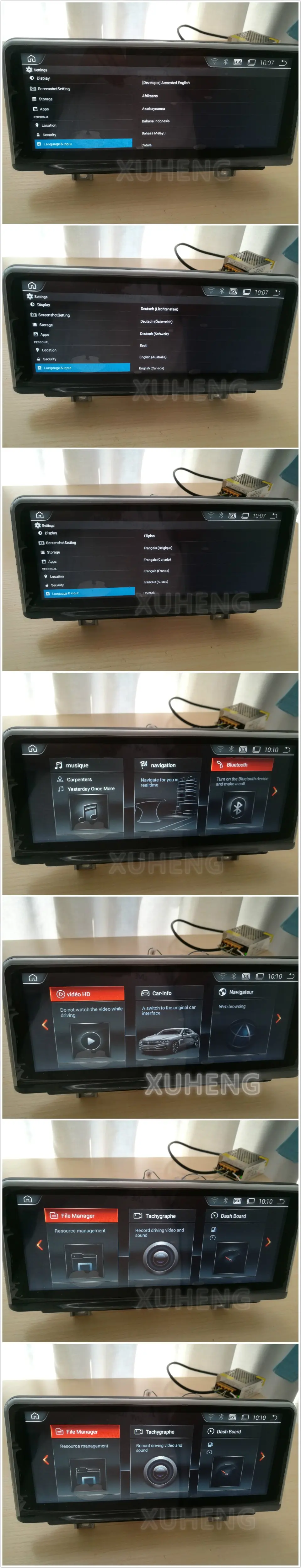 Discount 4G ram Android 9.0 Car monitor for BMW 3 4 Serise F30 F31 F32 F33 F34 F36 2012 - 2016 Stereo Radio Video Audio GPS Navi Headunit 4