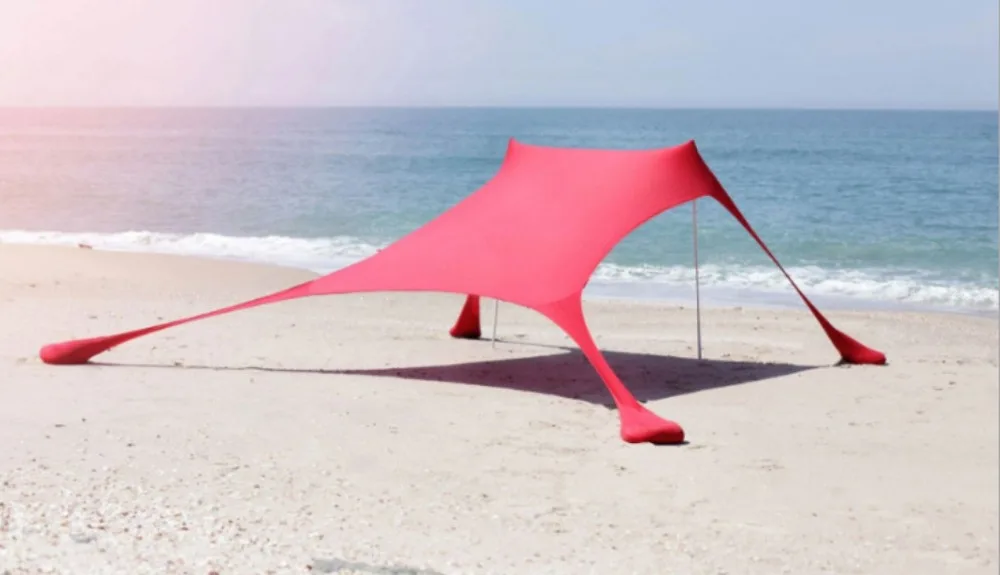 Sombrinha e Gazebo Âncoras de Areia. Capota de Sol Pergola Praia Windproof Tenda Portátil 210x210 com Perfeito Abrigo Sombra 19 gazebo-210x210-com âncoras de areia. Barraca perfeita do