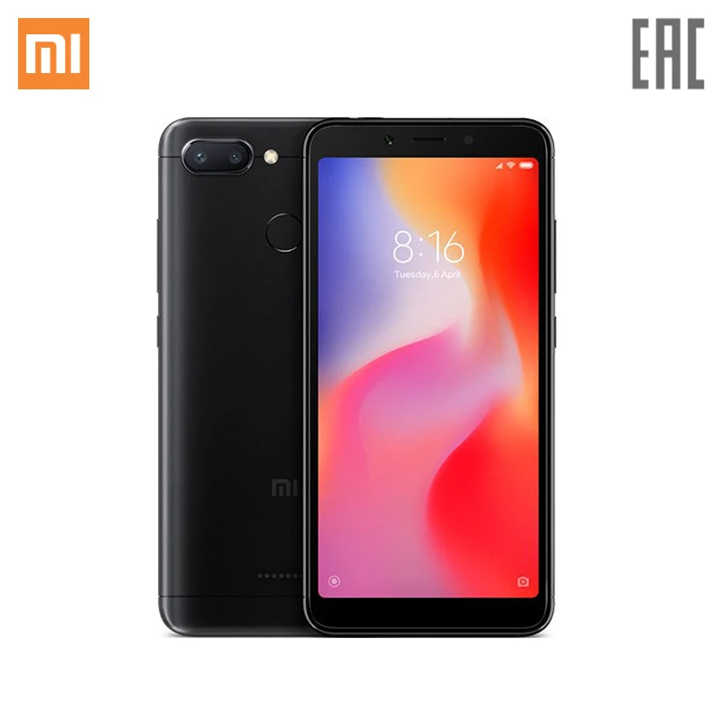 

Смартфон Xiaomi Redmi 6 4 + 64GB
