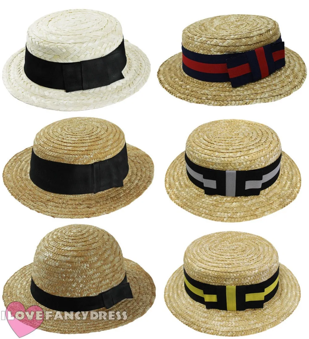 boater hat costume