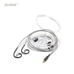 Acrolink 1.2 м Высокое Качество PCOCC DIY Наушников Кабель Ремонт Замена С MMCX Для 2.5 XLR