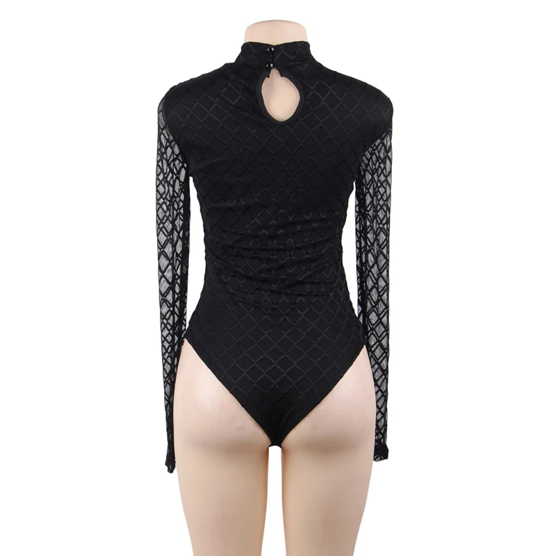 black bodysuit