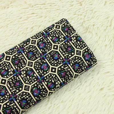 half meter cotton plain pulp fabric gilt flower pure cotton handmade DIY patchwork bag cloth B47 - Цвет: 10