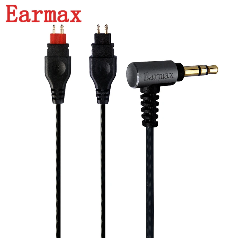 Earmax 3,5 мм HIFI кабель для наушников OCC посеребренный аудио кабель Aux Замена для Sennheiser HD650 HD600 HD580