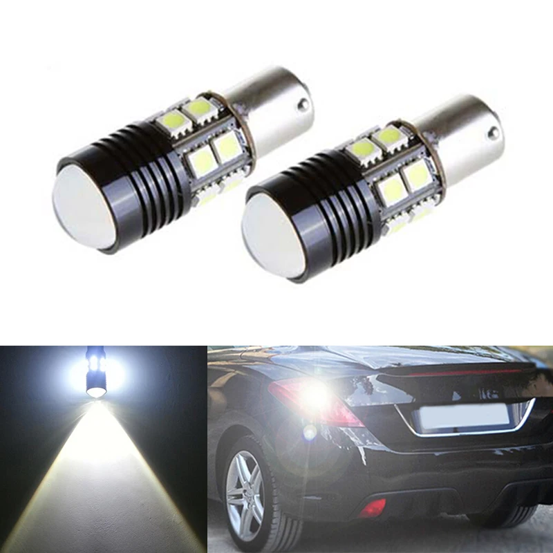 2X 1156 LED Canbus backup reverse light lamp For peugeot 307 206 2008