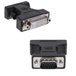 Alloyseed 24 + 5Pin DVI Женский до 15Pin VGA Мужской кабель удлинитель адаптер разъем для подключения HDTV CRT монитор проектор