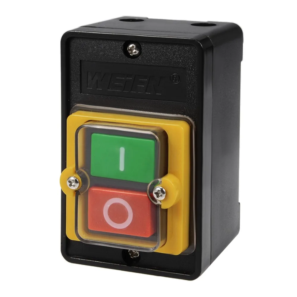 

UXCELL 1 PCS Start Stop Push Button Switch On/Off 10A KAO-5H for Electric Tool for Starting and Stopping Your Equipment