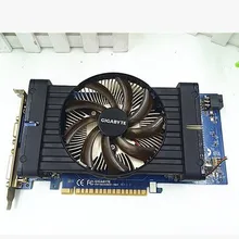 For GIGABYTE GV-N550UD-1GI Graphics Card Original for nVIDIA Geforce GTX550TI 1GB 192Bit GDDR5 Video Cards DVI Used Cards