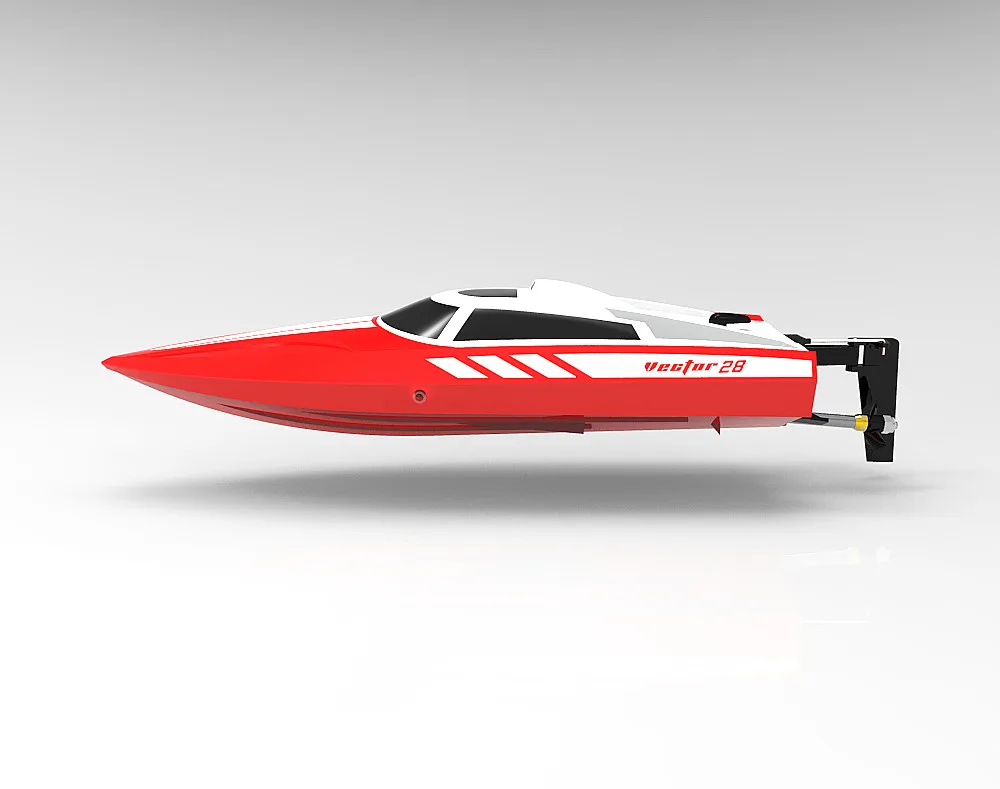 Ready To Run with Charger & Battery Volantex VECTOR 28 RED Mini Racing Boat 