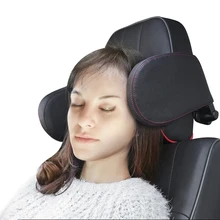 

Original Stand By Me Leather Car Headrest Neck Pillow Travel Car Seat Sleeping Pillow Pad For Kids Adults