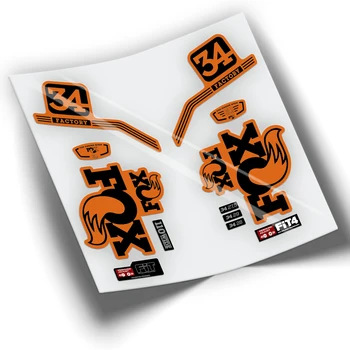 

Pegatinas hairpin clip FOX 34 PRO ISSUE SERIES WP235 STICKERS