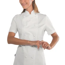 Женская белая куртка шеф-повара