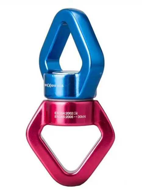 

10 Pcs 360 Rotator 30KN Safest Climbing Yoga Swing Swivel Spinner
