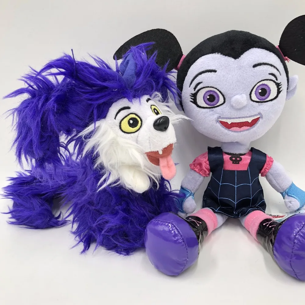 

Doggy for sale Vampirina The Vamp Bat Girl and the Purple Dog Stuffed Animal Plush Doll Toy gift for the children vampire girl