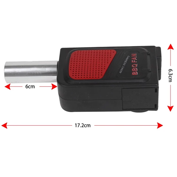 New Portable Outdoor Barbecue Electric Air Blower BBQ Bellow BBQ Fan Cooking Tool