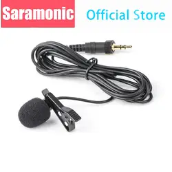 Saramonic SR-UM10-M1 Замена петличный микрофон с 3,5 мм стопорный винт для TX9/TX10 передатчик & UwMic9