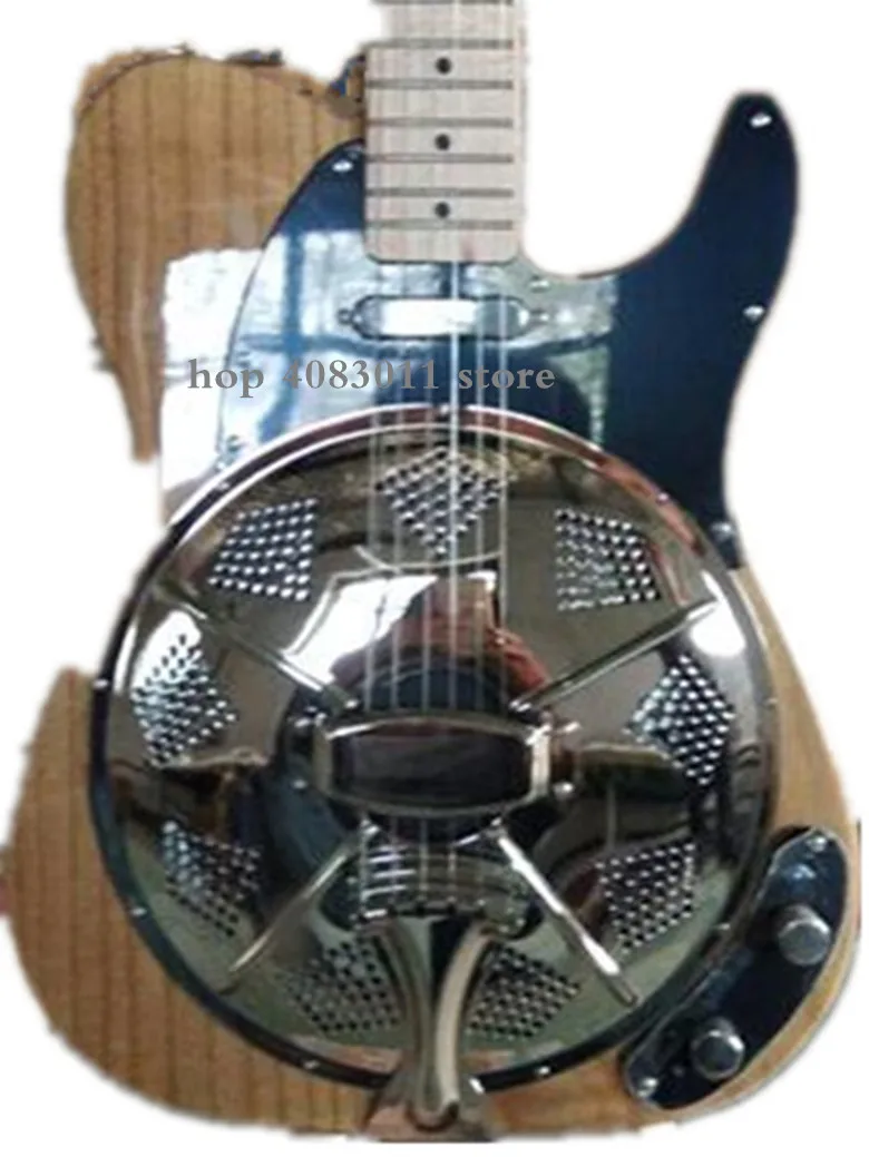 resonator electric guitar -in Guitar from Sports & Entertainment on