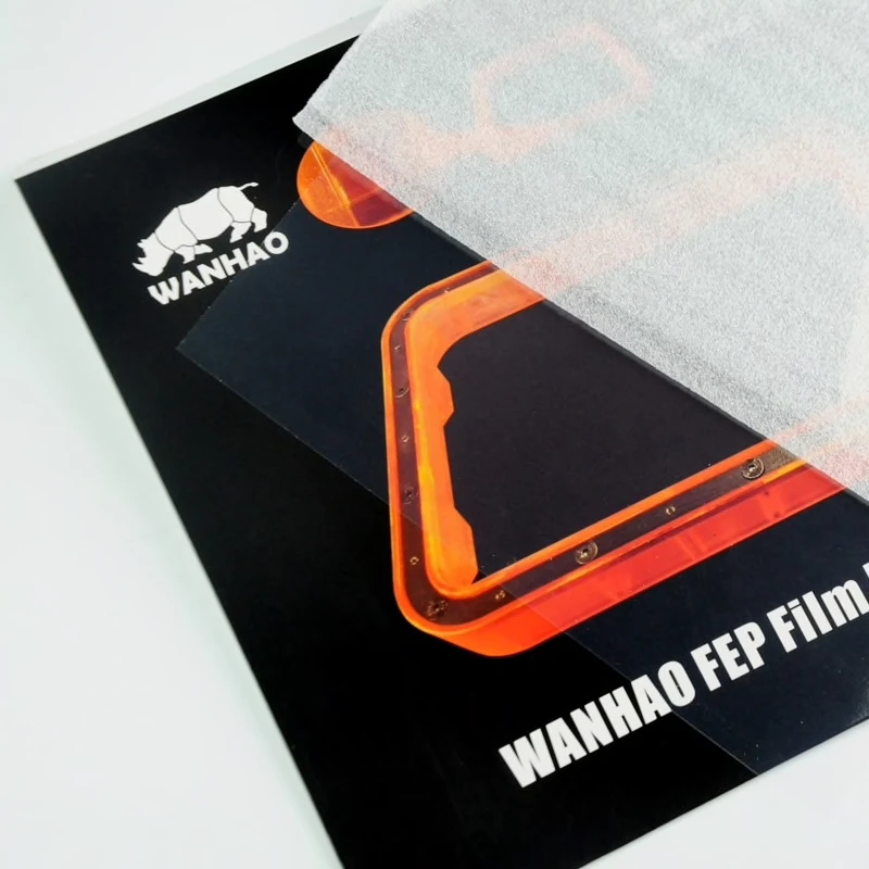 

D8 FEP Film FEP Sheet Wanhao Original Spare Parts D8 FEP film 0.15mm*200mm*270mm