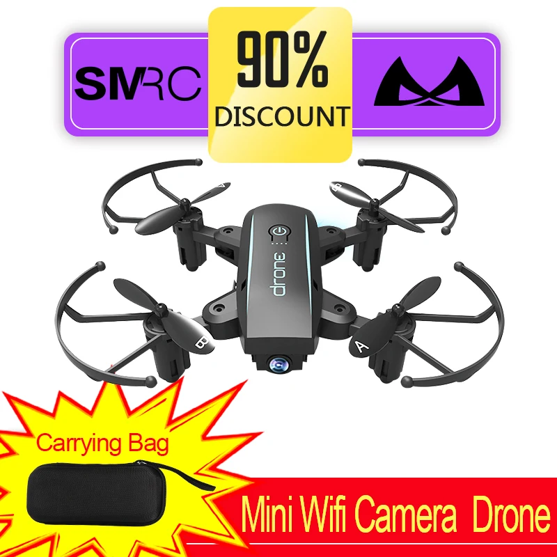 

SMRC 160 Mini Quadrocopter Pocket Drones with Camera HD small WiFi mine RC Plane Quadcopter race helicopter fpv racing Dron Toys