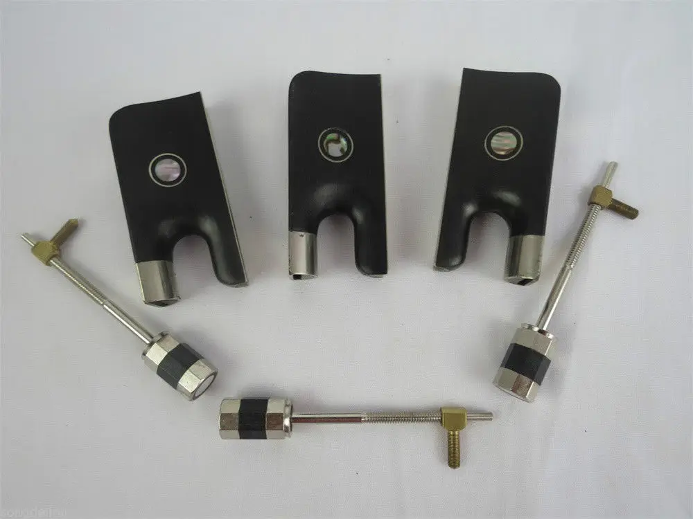 

3pcs Nice ebony wood Cello bow frogs with Copper mount
