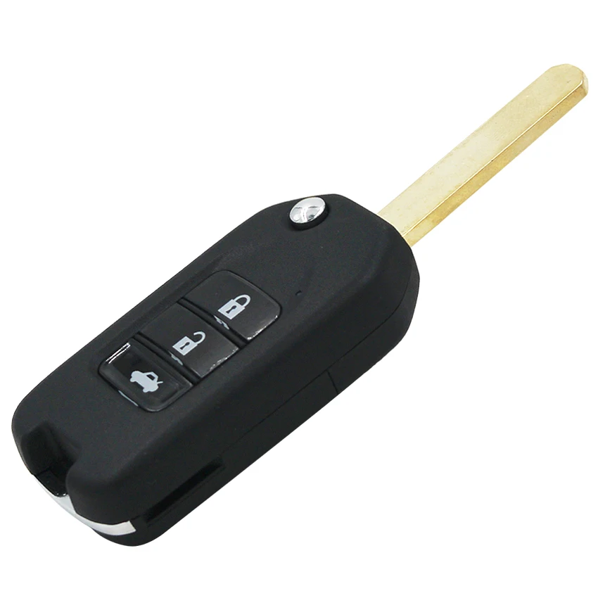 3 кнопки дистанционного ключа 433 МГц Подходит для Honda NEW ACCORD fit XRV CITY GREIZ с ID47 электронный чип с G типом