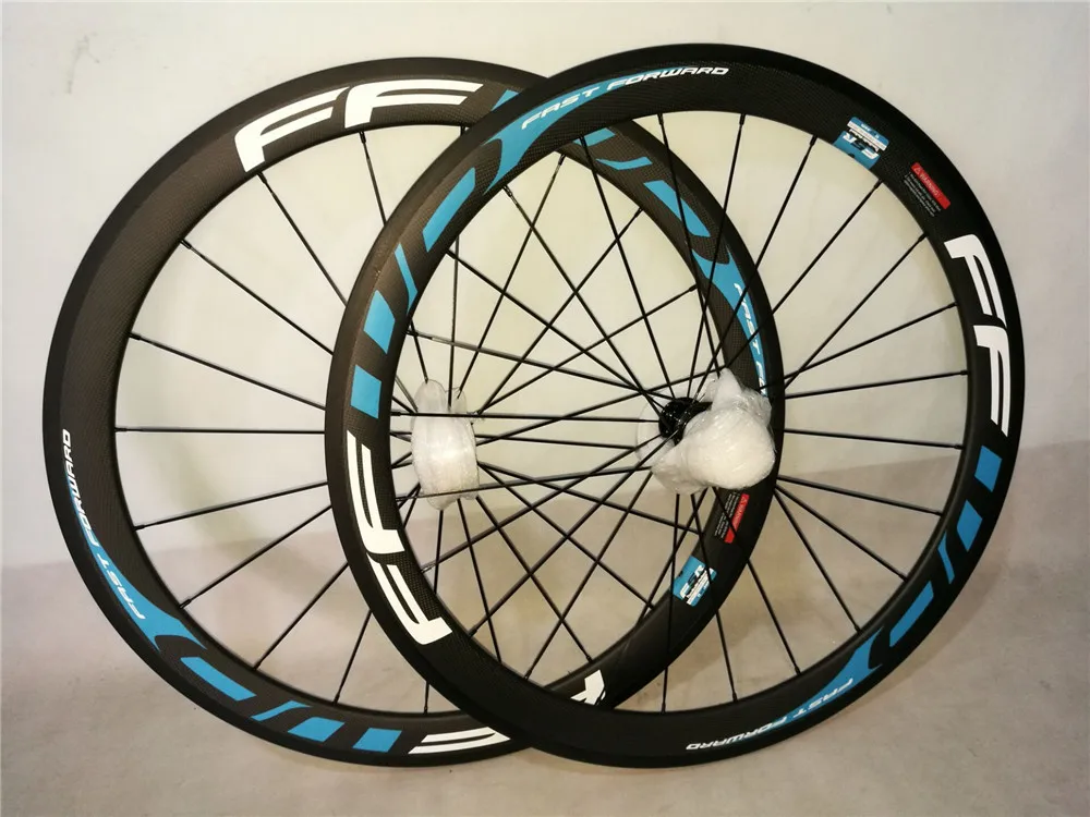 Flash Deal 2019 Hot Selling F5R 50mm F6R 60mm carbon wheelset F9R 88mm 25mm width Fast forward F4R 38mm clincher wheels for Road Bike 5