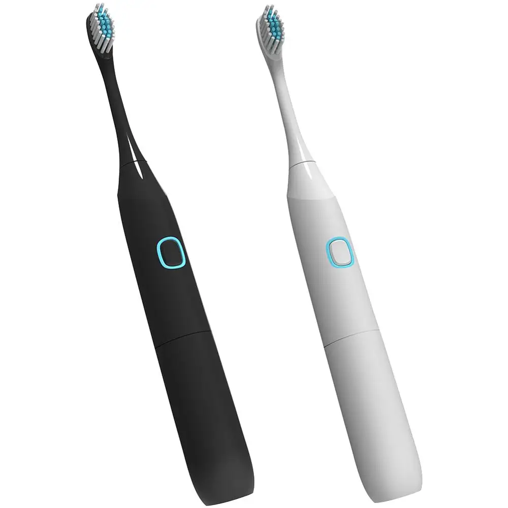 

New Sonic Wave Electric Toothbrush Adult Tooth Brush USB Rechargeable Electric Tooth Brushes with 2pc Replacement Brush Head
