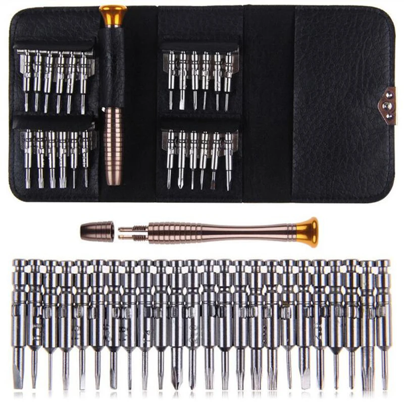

25 In 1 Torx Screwdriver Set Tool Kit Multitool Hand Tools Iphone Watch Tablet PC Herramientas