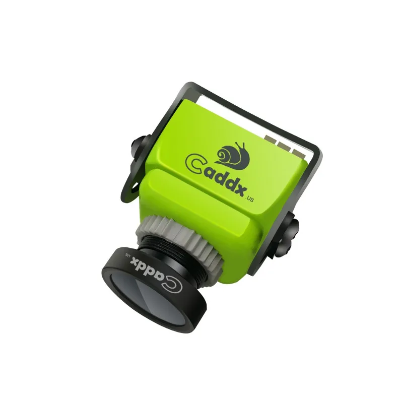 Оригинальная камера Caddx Turbo S1 1/3 CCD 600TVL ИК с блокировкой желтый/зеленый NTSC/PAL