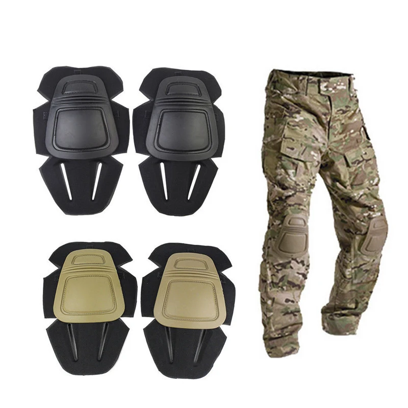 Military Protect Knee Pads Tactical Airsoft Paintball Shooting Pants
