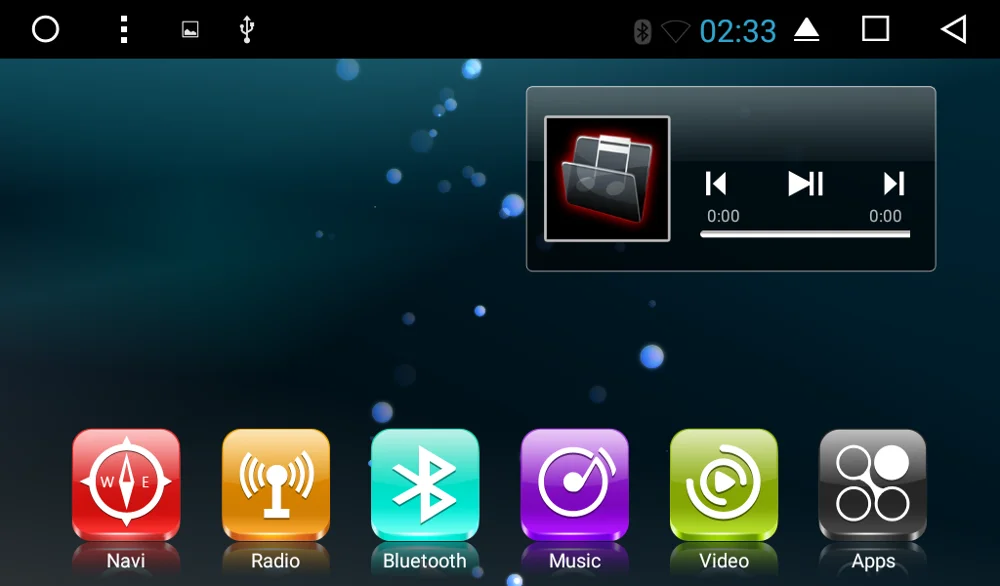  Car Multimedia Player For Suzuki With Auto Touch Screen GPS Navigation With Bluetooth Radio Video A