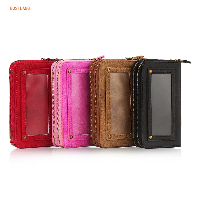 font b Leather b font Mini Storage font b Handbag b font with Removable Mobile