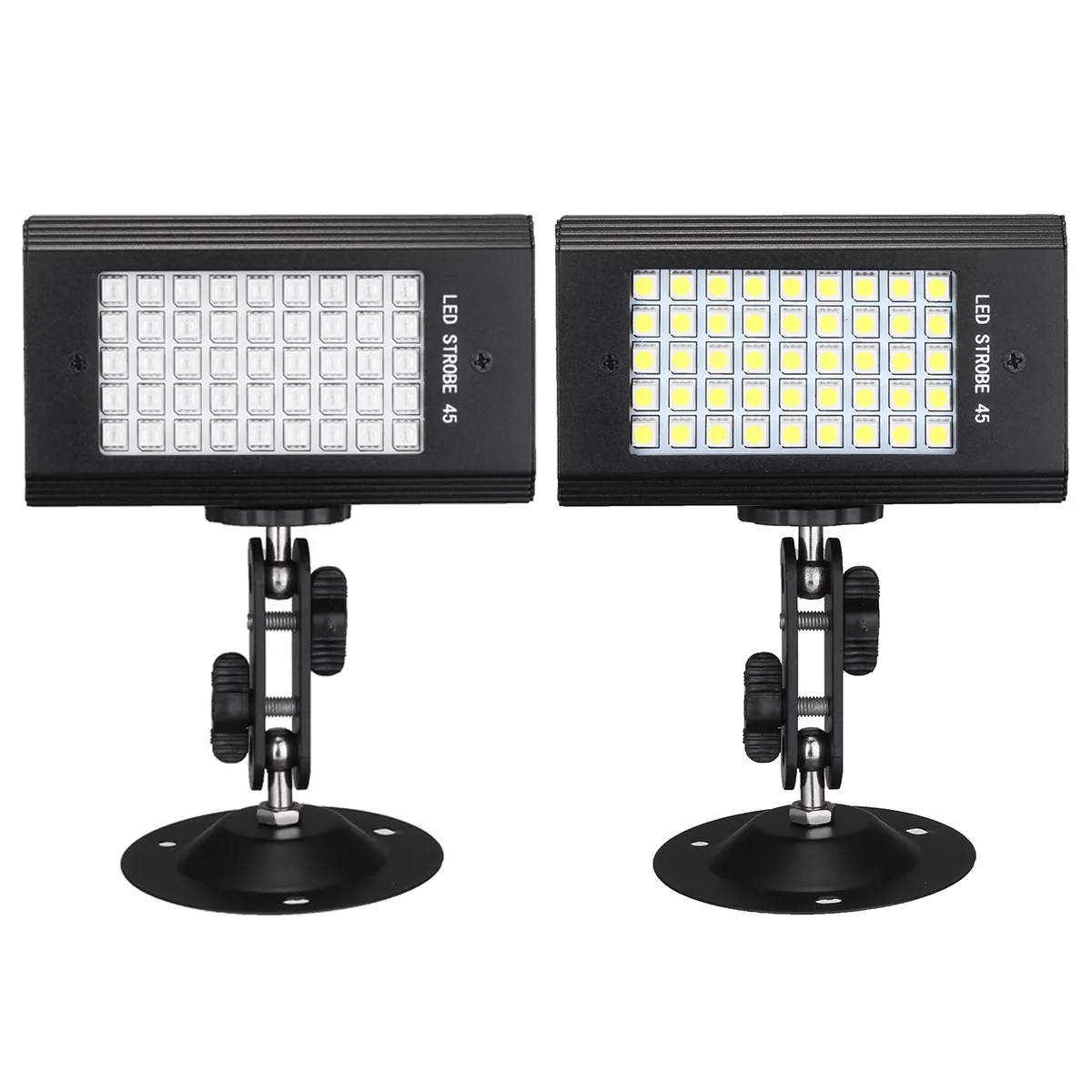 

Adjustment LED RGB White Lighting Projector Laser Strobe Stage Light Effect DJ Disco Party Club KTV Night Lamp Bulb US EU Plug
