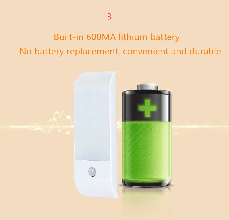 body sensor light