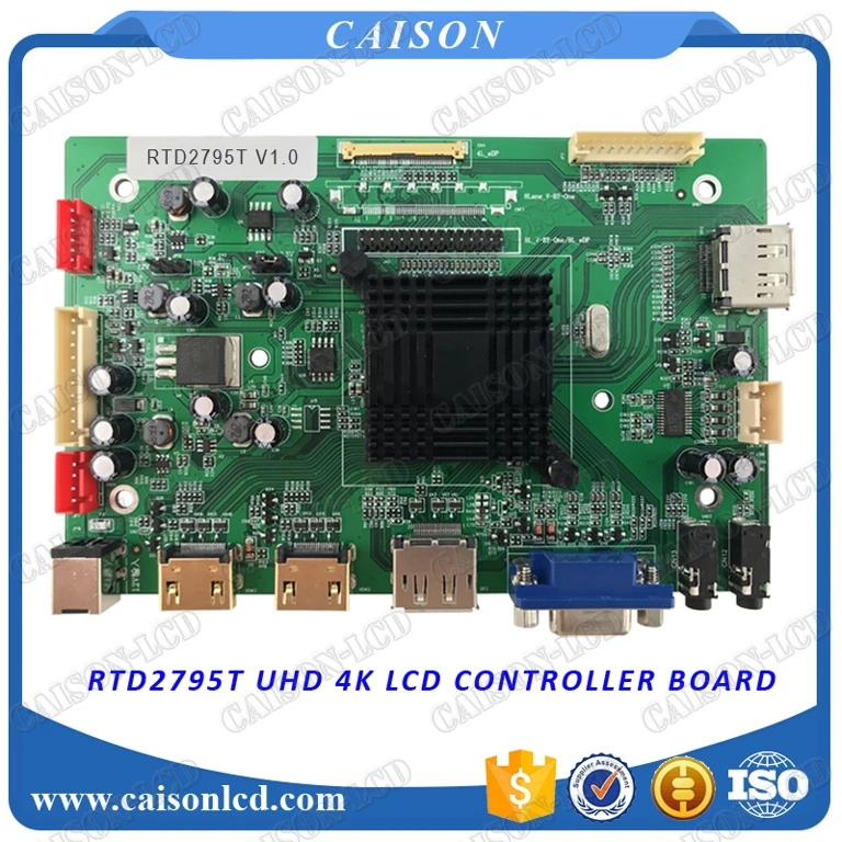 2 HDMI + VGA DP аудио 4 к ЖК контроллер Плата Поддержка панель с 3840*2160|Запасные части| |