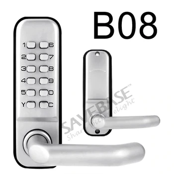 

SAVEBASE Metal Case Machinery Keyless Password Door Lock Waterproof For Home Office Use US Local Delivery