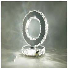 Современная хрустальная Светодиодная настольная лампа с блеском, освещение для спальни, светодиодная лампа для чтения, светильник для деко, прикроватная лампа lamparas de mesa