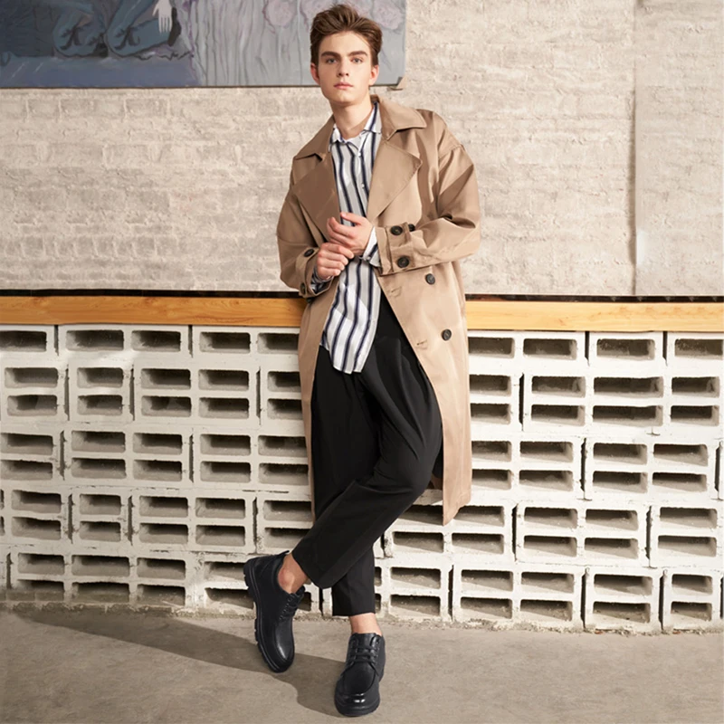 Camel Men Shoes With Fur New Business 