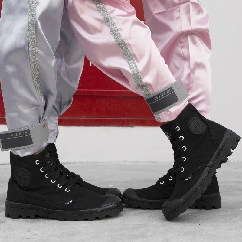 Big Size 36-48 Yards Canvas Shoes Men Round Head Quality High-Top Lace-Up Breathable Soft Flats Footwear Outdoor Casual Shoes (22)