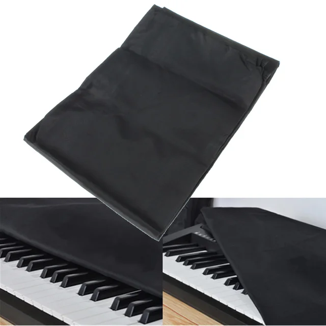 88 keys Electronic Piano Keyboard Cover Dustproof Layer Thickened Black