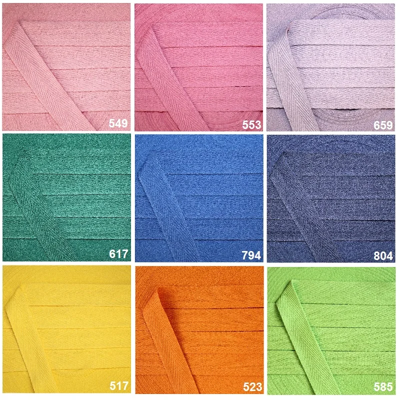 twilled ribbons 20 mm 3