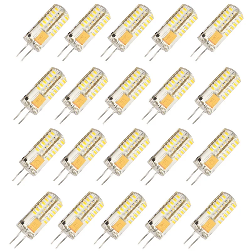 

20Pcs/lot G4 LED Light Bulb 4W g4 led capsule LED Spot Light Bulb Lamp in crystal Lighting lamp G4 LED Spotlight lamp AC DC 12V