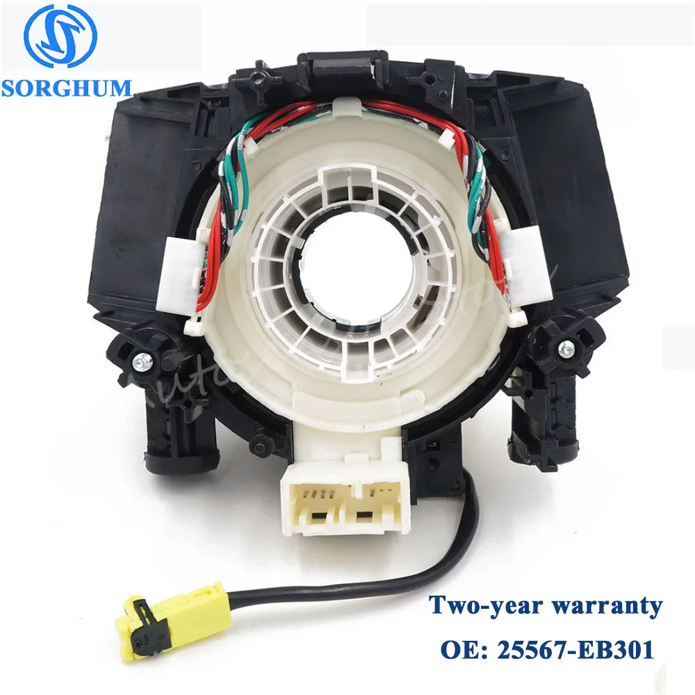 

New 25567-EB301 25567EB301 Steering Wheel Clockspring Mopar For Nissan Navara D40 2005-2013 2006 2007 2010 255671DA0A