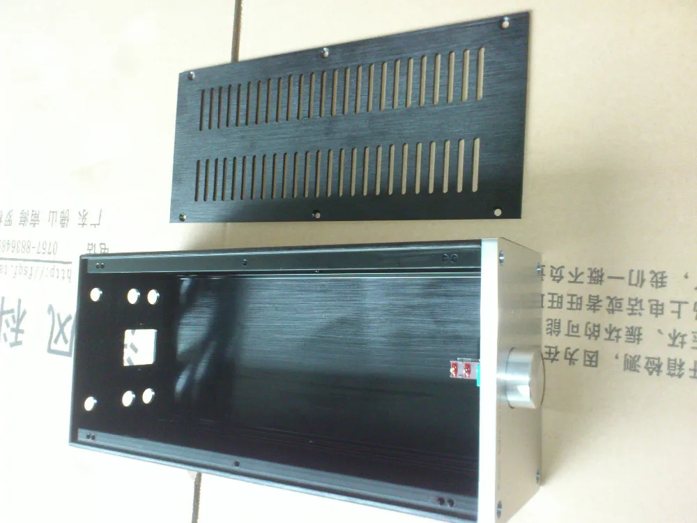 BZ1409C All Aluminum Chassis With cooling holes DIY Case Audio Amplifier Shell Pre Amp Enclosure 145MM 90MM 311MM