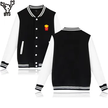 

KPOP Good Life Baseball Jacket Women Spring Autumn Long Sleeve College Baseball Jacket Funny Casual Autumn Jacket Women Top Coat