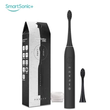 Sonic Electric Toothbrush Rechargeable Teeth Cleaning Adult Ultrasonic Toothbrush Case with USB Charger Dupont Tooth Brush Heads
