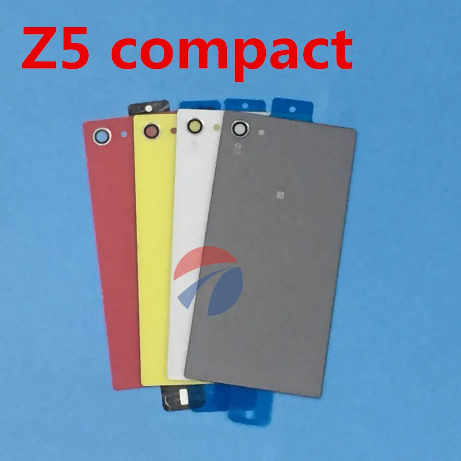Для Sony Xperia Z5 Compact E5803 E5823 Задняя стеклянная батарея корпус двери задняя крышка Mini