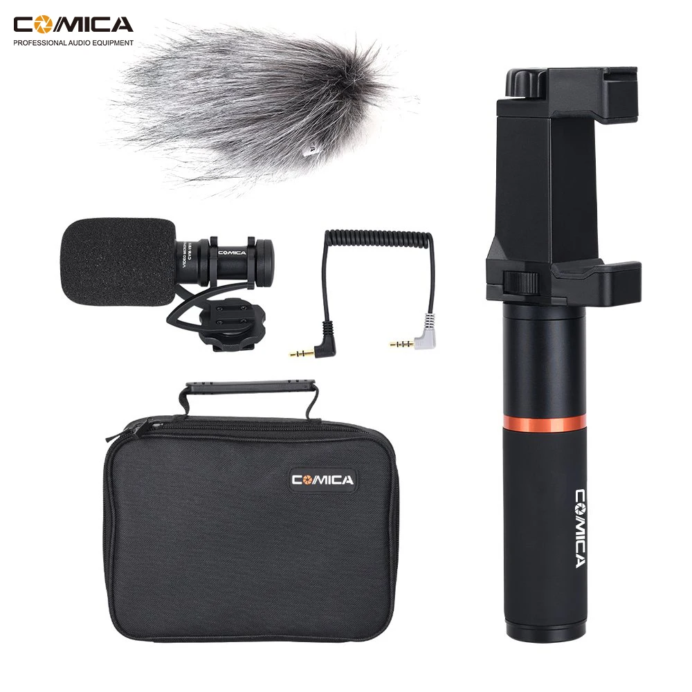 Comica Smartphone Video Kit CVM-VM10-K Video Surveillance Equipment For iPhone Samsung Huawei Phone Comica Smartphone Video Kit CVM-VM10-K Video Surveillance Equipment For iPhone Samsung Huawei Phone