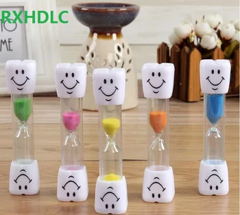 

2 Min 3 Minutes Smiling Face The Hourglass Decorative Household Items Kids Toothbrush Timer Sand Clock Gifts